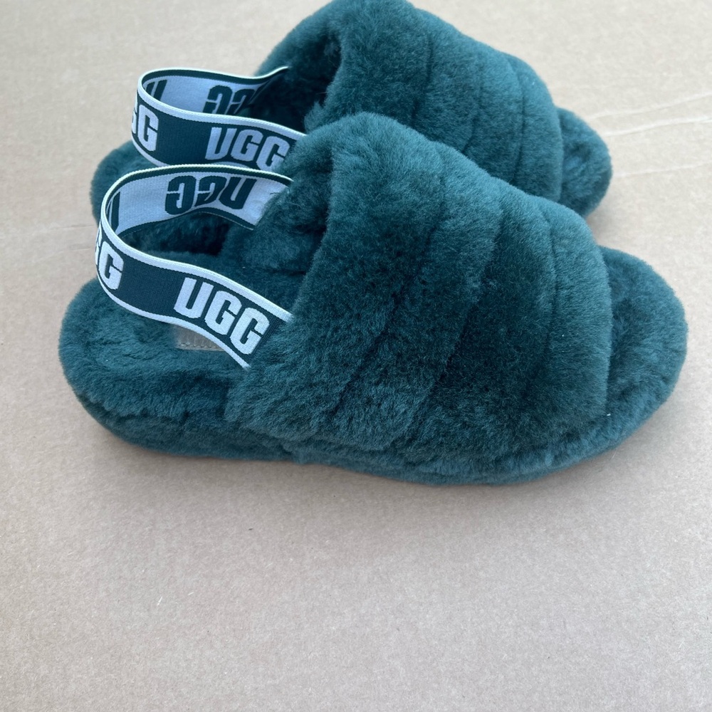 Ugg green slippers